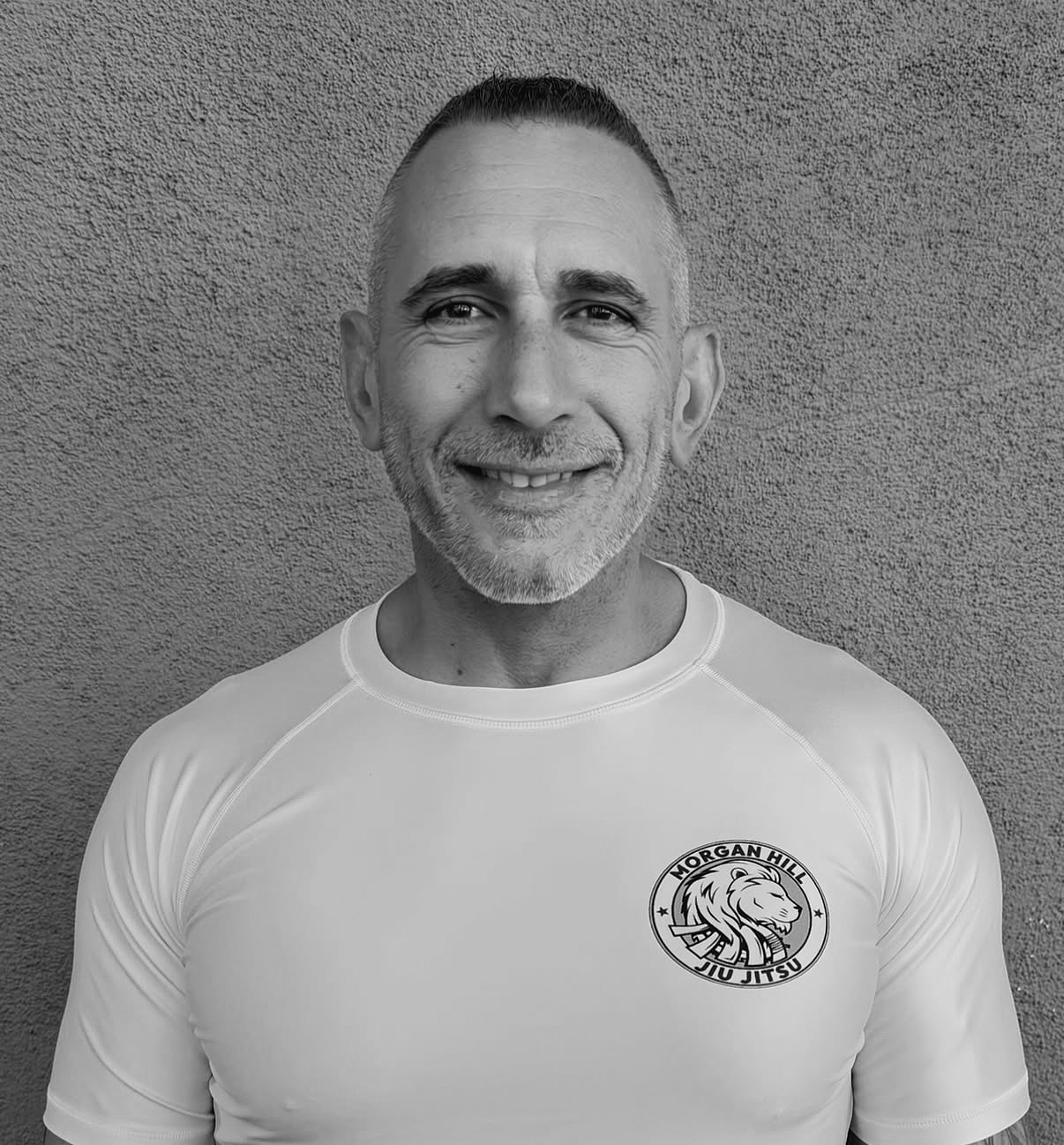 A Morgan Hill Jiu Jitsu member on the mats